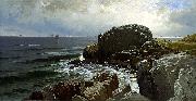 Alfred Thompson Bricher, Castle Rock, Marblehead